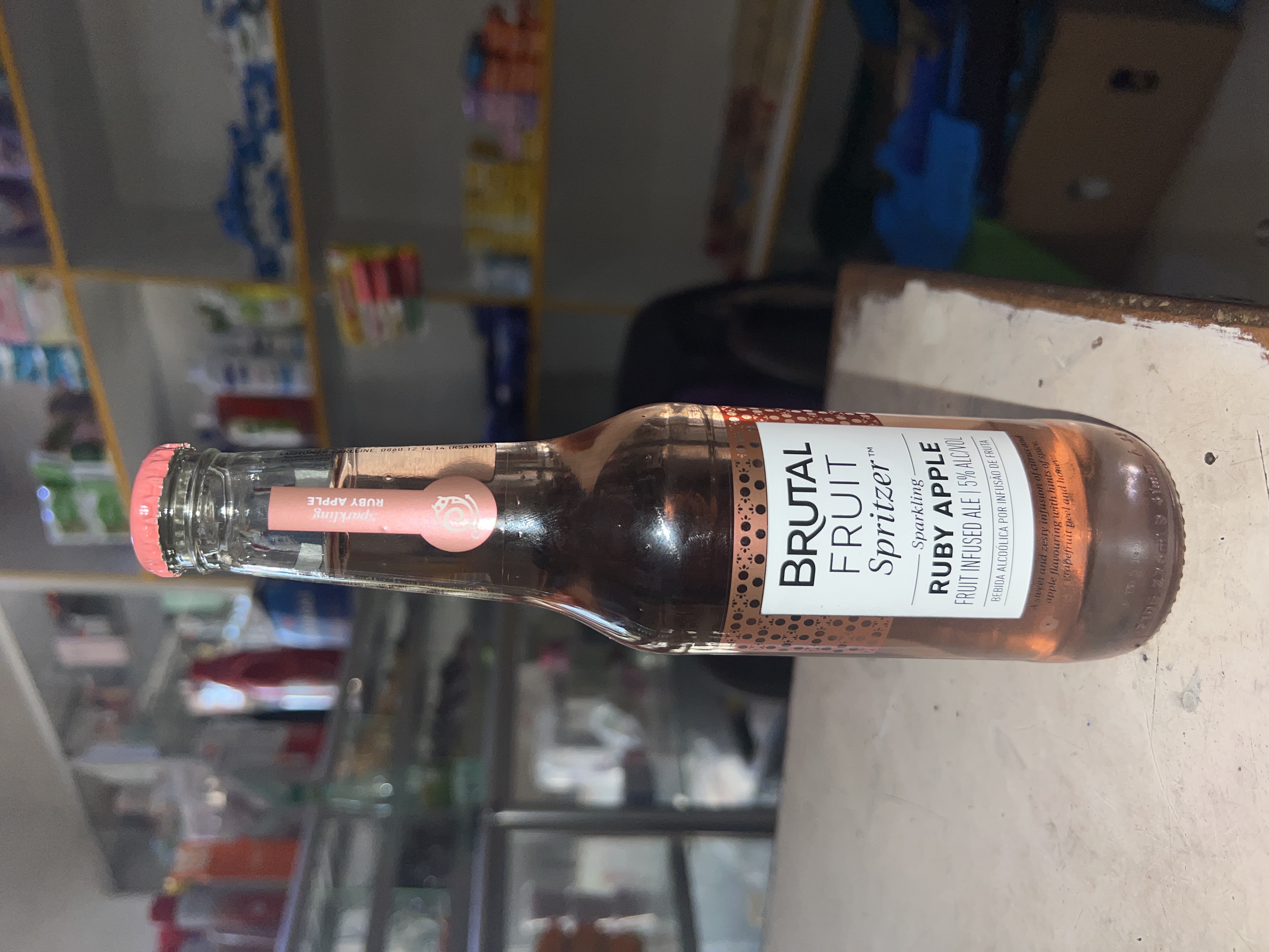 Brutal fruit spritzer sparkling ruby apple 275 ml